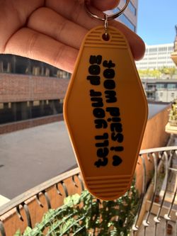 Motel Keychain