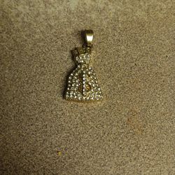 Gold Money Bag Pendent 