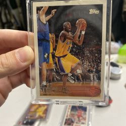 1996 TOPPS KOBE BRYANT ROOKIE CARD #138