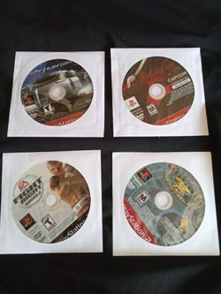 Ps2 games lot of 4 (Firm Price)