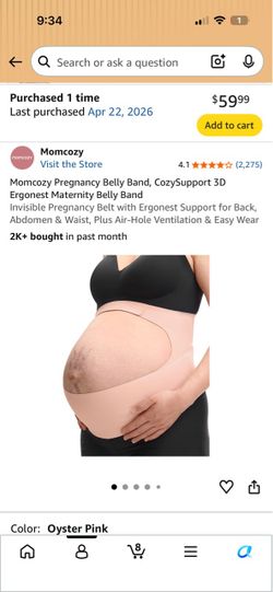 Mom cozy pregnancy belly band
