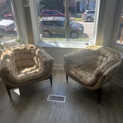 2 Vintage Sitting Room Chairs