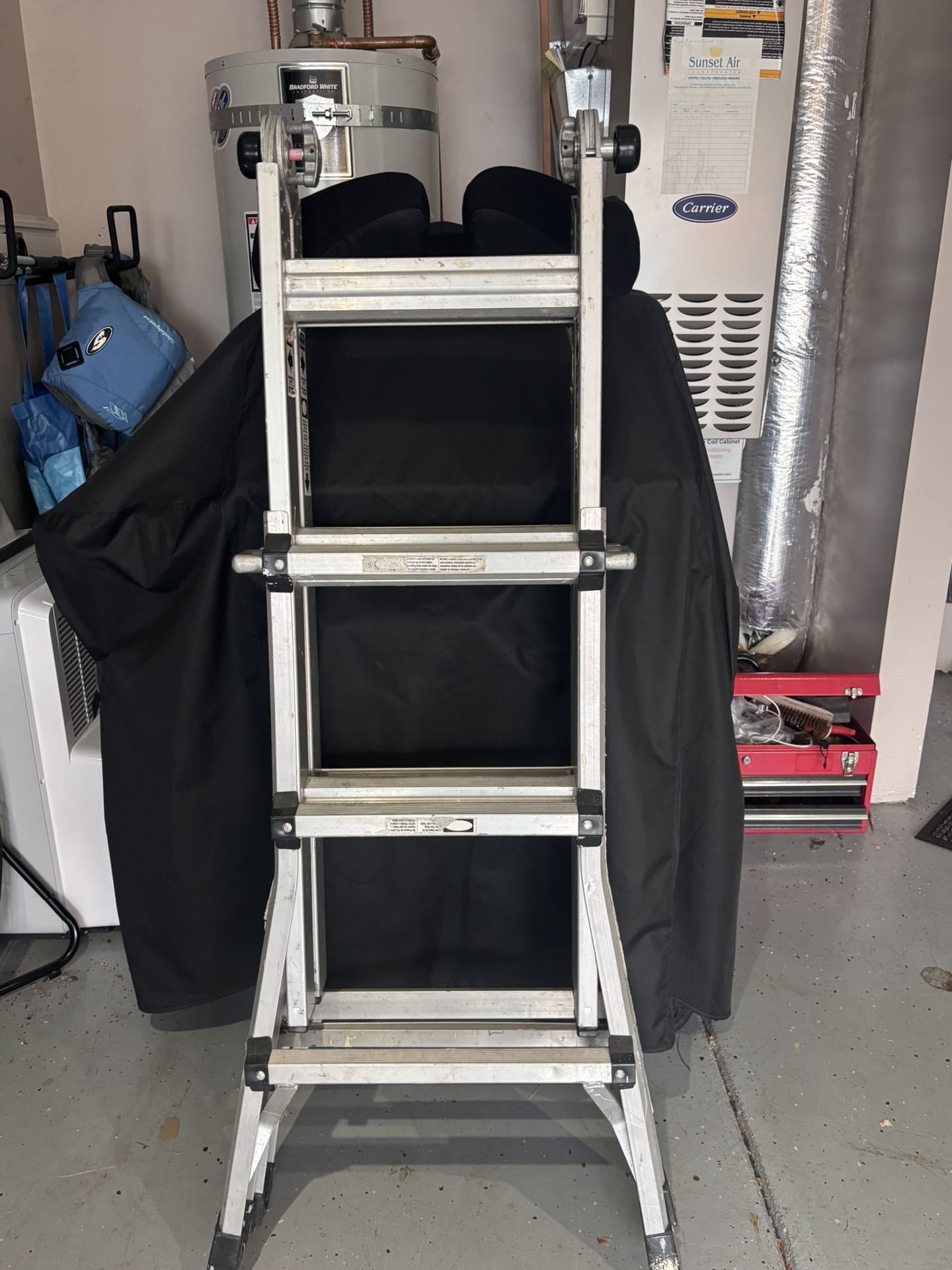 Gorilla Aluminum Ladder-multi use