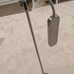 Dimmable Led Task/Floor Lamp With Remote