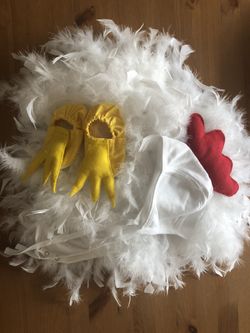 Halloween Chicken toddler costume