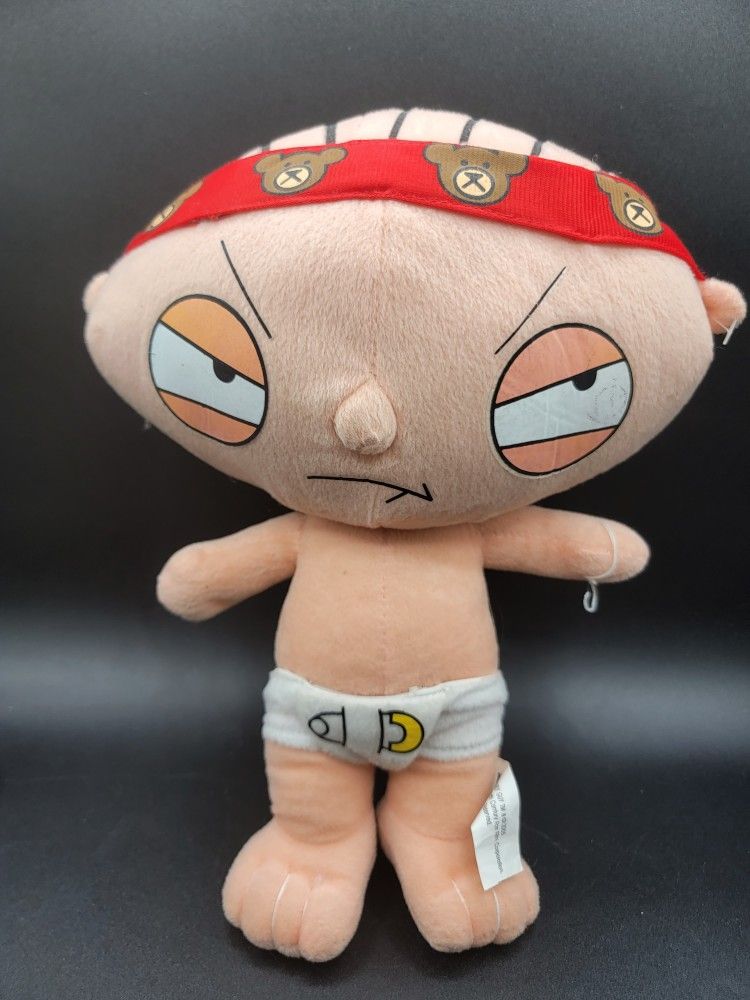 STEWIE IN DIAPER 14 INCH NANCO 20TH CENTURY FOX STUFFED TOY FAMILY GUY 2005