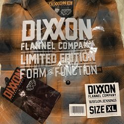 Dixxon limited edition men’s flannels. Size XL