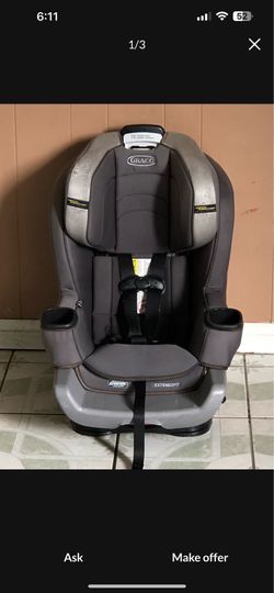 GRACO EXTENDED 2FIT CONVERTIBLE CAR SEAT!!!!