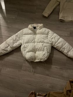 White Puffer Jacket 