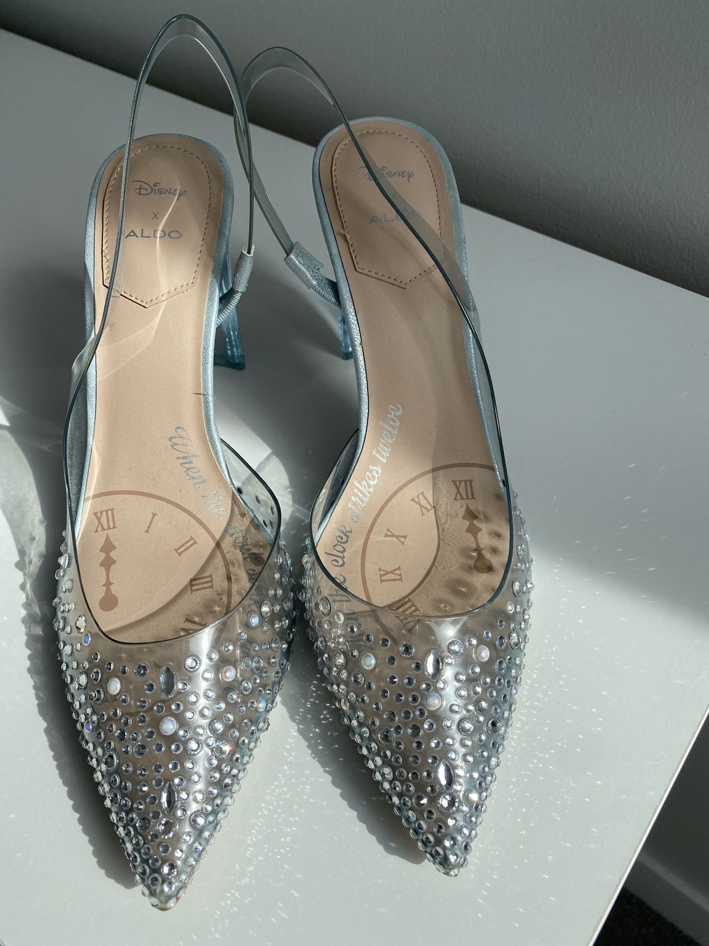 Disney x ALDO Cinderella Glass Slipper Heels