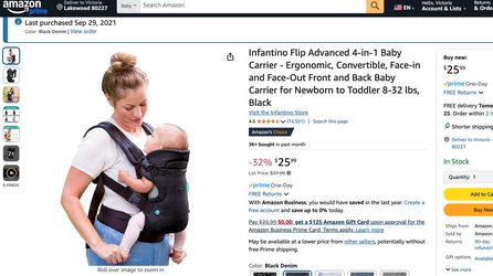 Infantino Baby Carrier 