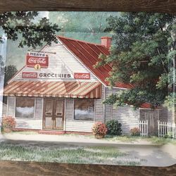 Coca-Cola Collectible Tray, Jim Harrison Art