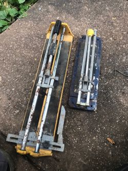 14” and 21” Tile Cutters