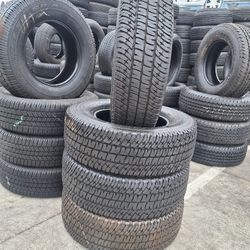 Used FOUR TIRES LT275/70R18 $400 Michelin