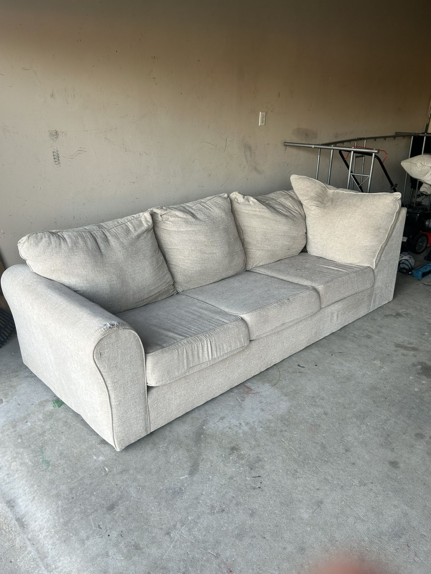 Tan couch