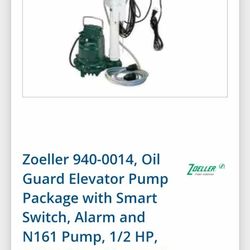 Brand New Elevator Pump