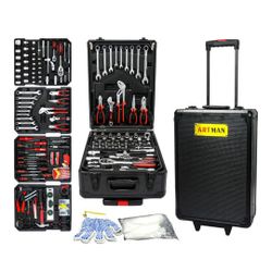 New Sealed BOURVILL Home Tool Set Kit -899 PCS Home Auto Repair Tool Kit with Rolling Tool Box