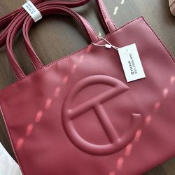 Brand new oxblood telfar with tag