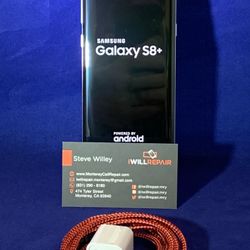 Samsung S8 plus Grey 64GB Unlocked $240