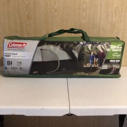 Camping Tent Coleman Montana Brand New 8-Person Tent