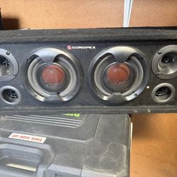 Soundpex 400 watt subwoofer