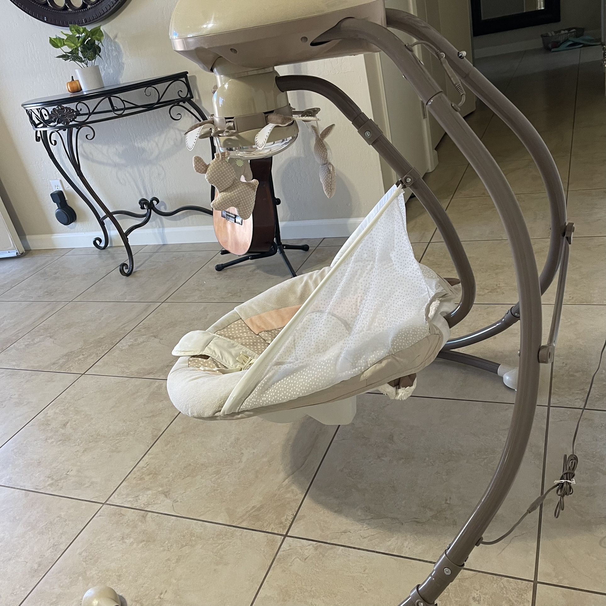 FisherPrice Baby Swing Snugapuppy Cradle & Swing for Sale in Phoenix, AZ OfferUp