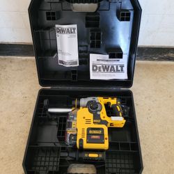 New Dewalt Heavy Duty 20V Max XR 1" SDS Rotary Hammer Drill With Dust Extraction System