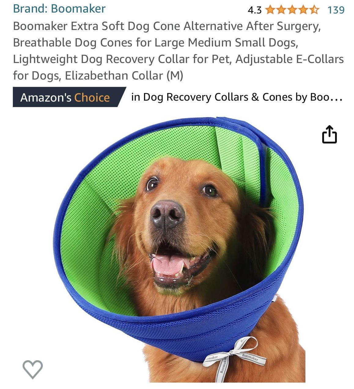 Soft Dog Cone/Collar