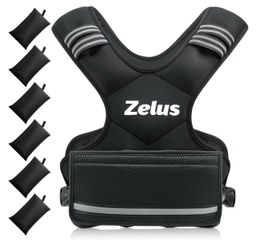 ZELUS Weighted Vest for Men Women, Adjustable 4-32lb Vest