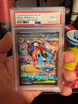 mega greninja japanese psa 10