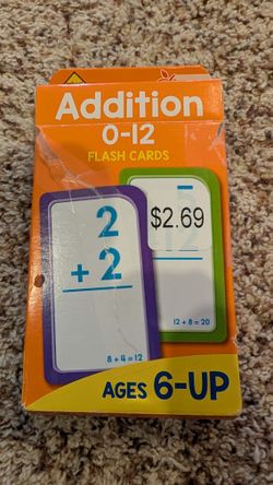 Addition Flash Cards
