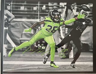 Seattle Seahawks Shaquill Griffin Autographed 11x14 Photo