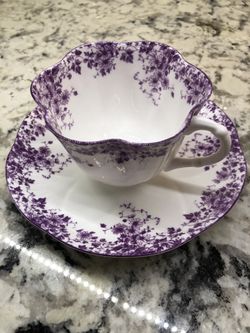 Shelley teacup and saucer