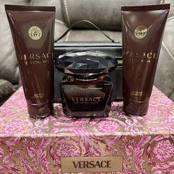 Versace Crystal Noir Perfume Set