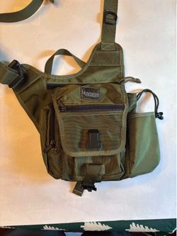 EDC Maxpedition Fatboy Versipack EDC + olive green Gearslinger 9x9 + Bottle Pocket