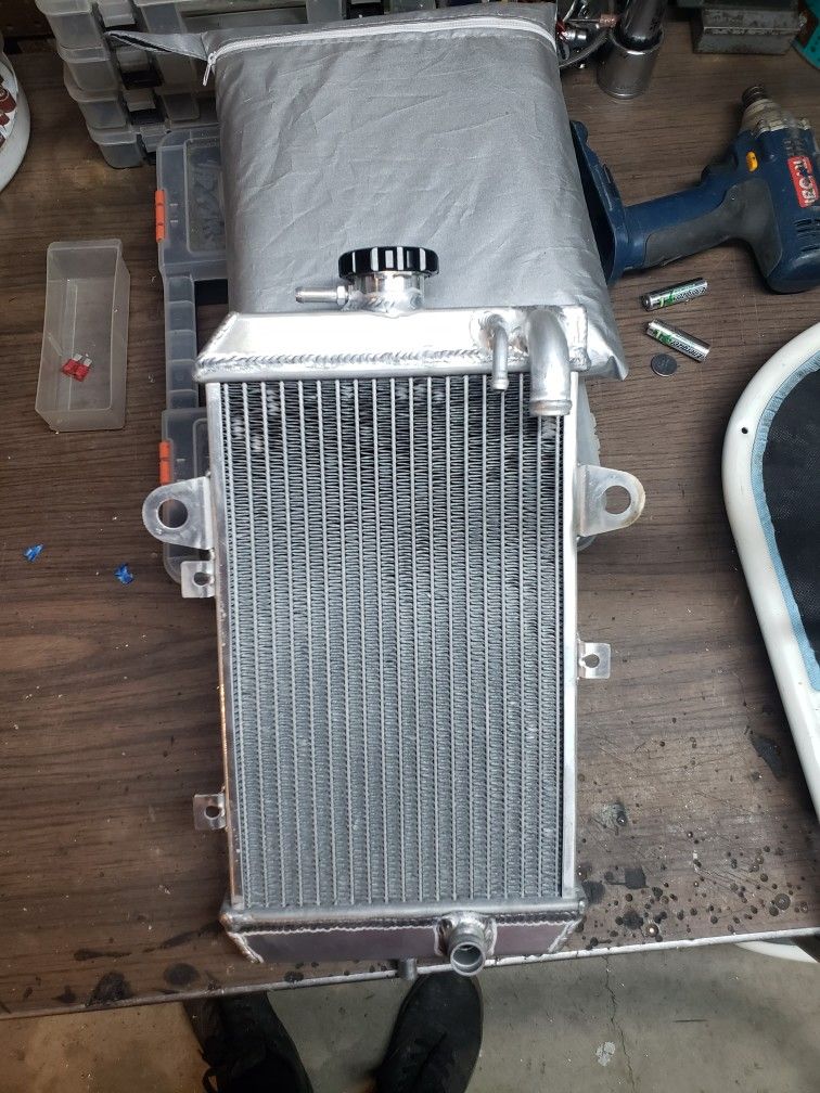 Radiateur Tout Aluminium Pour Yamaha Raptor YFM700R 2006-2013 - Refroidissement Performant Pour ATV/Quad - 13