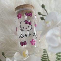 Crystal Glass Style Kitty 16 Oz