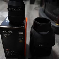 Sony 50mm f1.2 gm