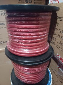 Massive 4 Gauge OFC Power Cable $6 A FOOT