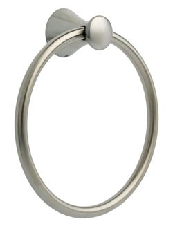 Delta Faucet 73846-SS Lahara Wall Mounted Towel Ring Stainless - New!