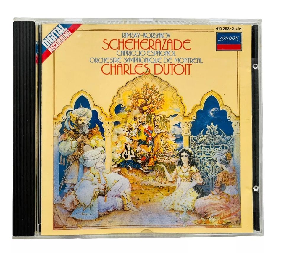 Rimsky Korsakov Scheherazade Charles Dutoit Montreal Symphonic 1984 Music CD