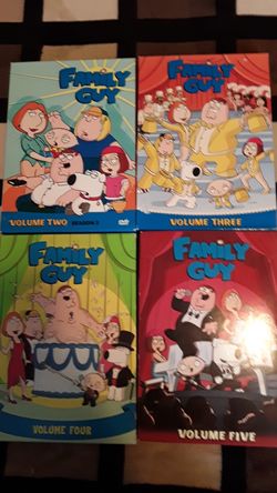 Family Guy seasons 2,3,4, & 5