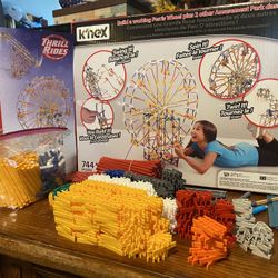 K'NEX Thrill Rides - 3-in-1 Classic Amusement Park Building Set, Multicolor(complete)