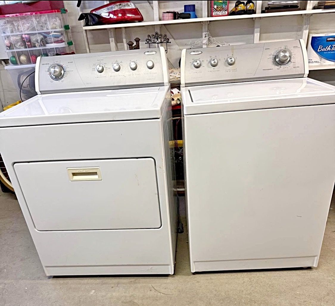 Washer And Dryer