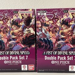 One Piece Double Pack Set Volume 7 - A Fist of Divine Speed (OP11)