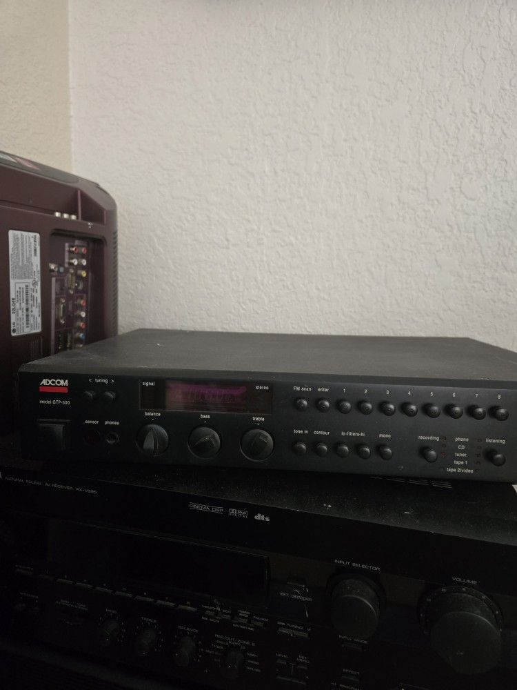 Adcom Amps