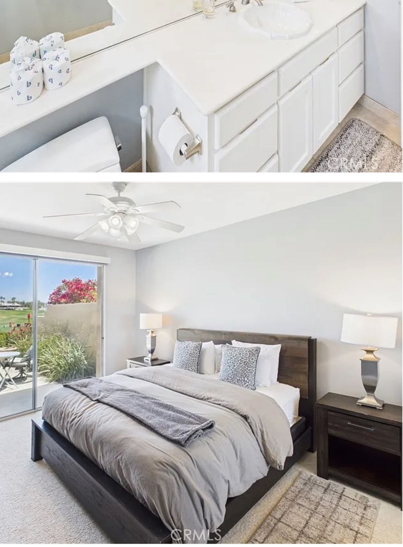 King Size Bedroom Set/ King Size Bed Frame And Nightstands