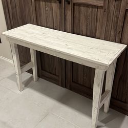 Rustic Entry/sofa wooden table