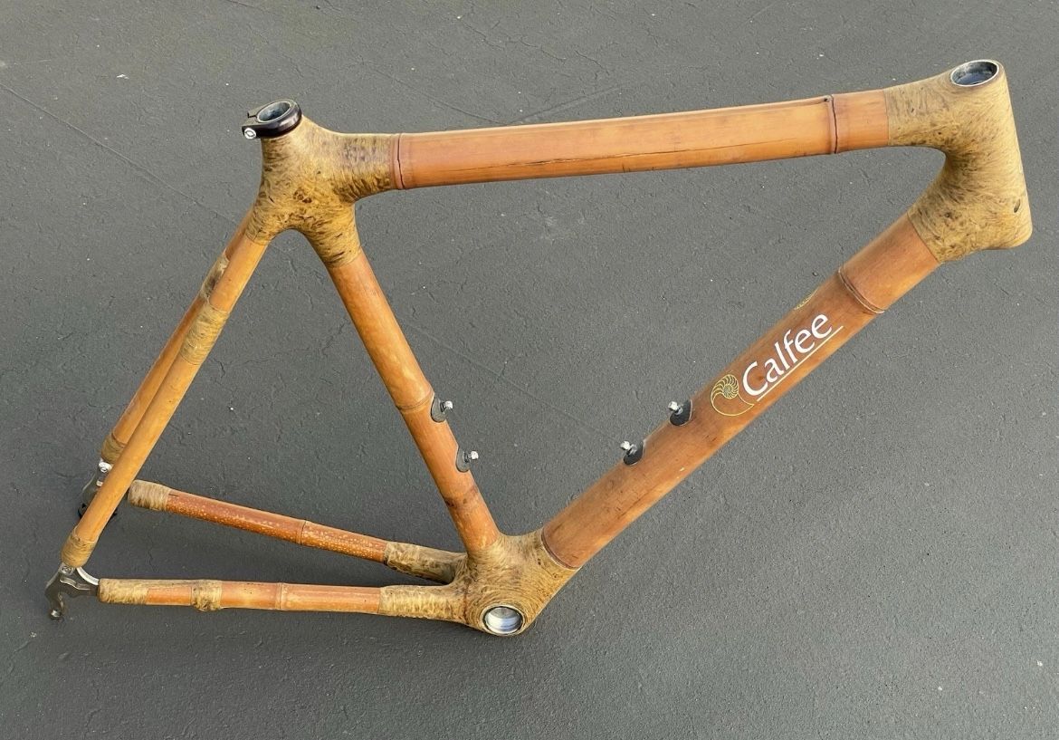Calfee Bamboo Rim Brake Road Bike Frame 56cm / Titanium Dropouts for ...