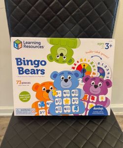 Bingo Bears Game – 73 Pieces | Preschool Counting & Color Matching